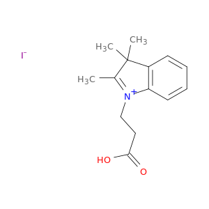 3H-Indolium, 1-(2-carboxyethyl)-2,3,3-trimethyl-, iodide