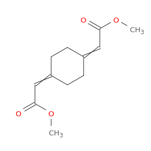 Acetic acid, 2,2'-(1,4-cyclohexanediylidene)bis-, dimethyl ester