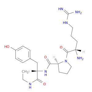 L-Tyrosinamide, L-arginyl-L-prolyl-N-ethyl-