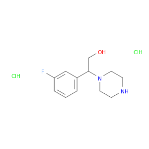 2-(3-fluorophenyl)-2-(piperazin-1-yl)ethan-1-ol dihydrochloride