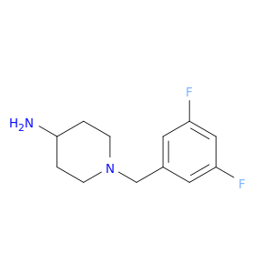 4-Piperidinamine, 1-[(3,5-difluorophenyl)methyl]-