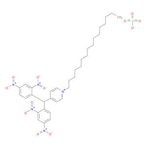 Pyridinium, 4-[bis(2,4-dinitrophenyl)methyl]-1-hexadecyl-, perchlorate