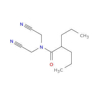 Pentanamide, N,N-bis(cyanomethyl)-2-propyl-