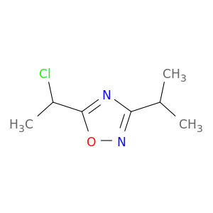 5-(1-氯乙基)-3-(1-甲基乙基)-1,2,4-恶二唑