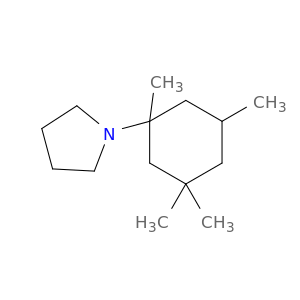 Pyrrolidine, 1-(1,3,3,5-tetramethylcyclohexyl)-