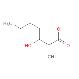 Heptanoic acid, 3-hydroxy-2-methyl-
