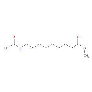 Nonanoic acid, 9-(acetylamino)-, methyl ester