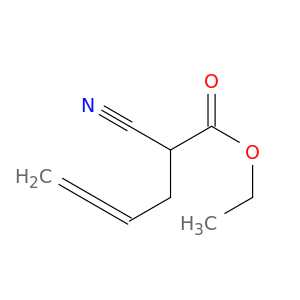 4,5-Hexadienoic acid, 2-cyano-, ethyl ester
