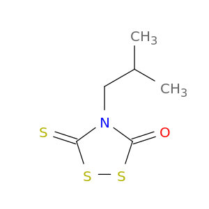 1,2,4-Dithiazolidin-3-one, 4-(2-methylpropyl)-5-thioxo-