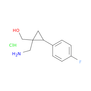 [1-(Aminomethyl)-2-(4-fluorophenyl)cyclopropyl]methanol Hydrochloride