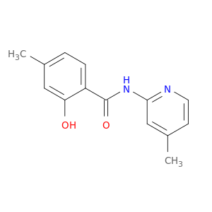 Benzamide, 2-hydroxy-4-methyl-N-(4-methyl-2-pyridinyl)-