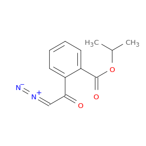 Benzoic acid, 2-(diazoacetyl)-, 1-methylethyl ester