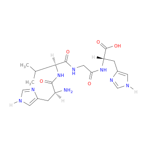 L-Histidine, L-histidyl-L-valylglycyl-