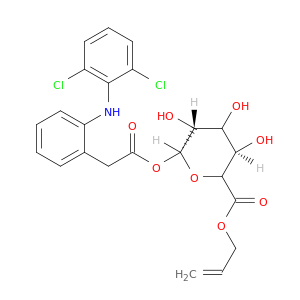 Diclofenac Acyl-β-D-glucuronide Allyl Ester