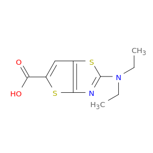 2-(Diethylamino)thieno[2,3-d][1,3]thiazole-5-carboxylic Acid