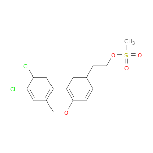 2-[4-(3,4-Dichlorobenzyloxy)-phenylethyl Methanesulfonate