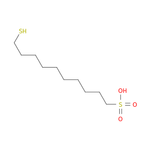 1-Decanesulfonic acid, 10-mercapto-