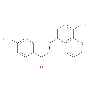 2-Propen-1-one, 3-(8-hydroxy-5-quinolinyl)-1-(4-methylphenyl)-
