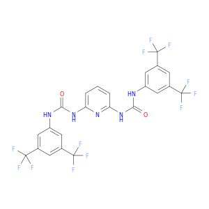 Urea, N,N''-2,6-pyridinediylbis[N'-[3,5-bis(trifluoromethyl)phenyl]-