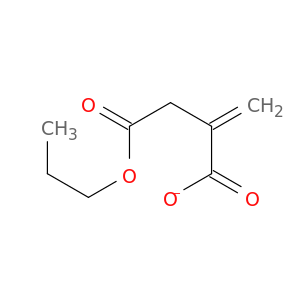 Butanedioic acid, methylene-, 4-propyl ester