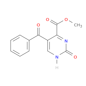 4-Pyrimidinecarboxylic acid, 5-benzoyl-1,2-dihydro-2-oxo-, methyl ester
