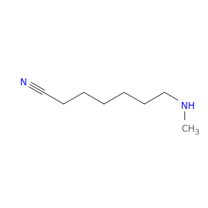 Heptanenitrile, 7-(methylamino)-