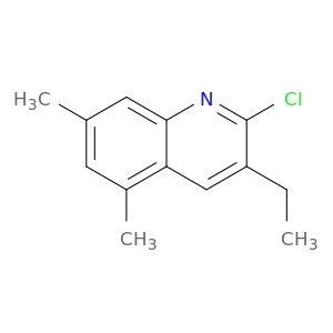 2-氯-3-乙基-5,7-二甲基喹啉