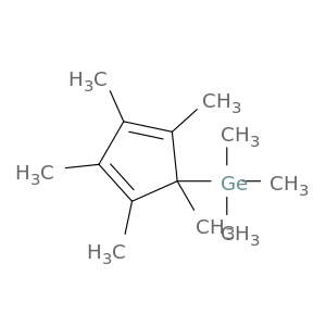 Germane, trimethyl(1,2,3,4,5-pentamethyl-2,4-cyclopentadien-1-yl)-