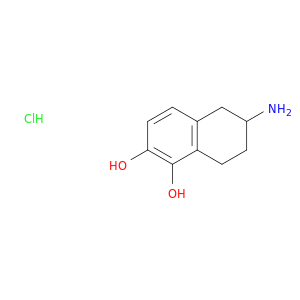 1,2-Naphthalenediol, 6-amino-5,6,7,8-tetrahydro-, hydrochloride