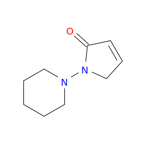 2H-Pyrrol-2-one, 1,5-dihydro-1-(1-piperidinyl)-