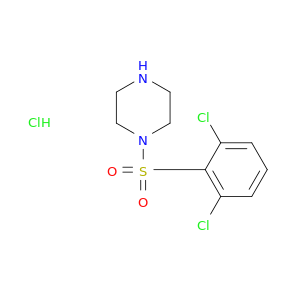 1-((2,6-Dichlorophenyl)sulfonyl)piperazine hydrochloride