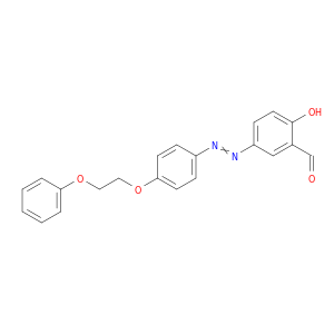 Benzaldehyde, 2-hydroxy-5-[[4-(2-phenoxyethoxy)phenyl]azo]-