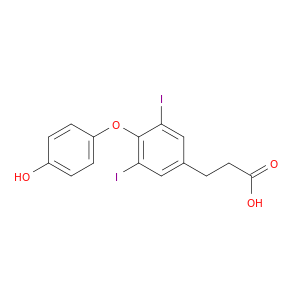 苯丙酸,4-(4-羟基苯氧基)-3,5-二碘-