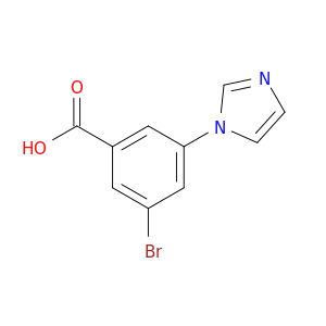 3-Bromo-5-(imidazol-1-yl)benzoic acid