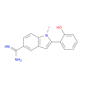 1H-Indole-5-carboximidamide, 2-(2-hydroxyphenyl)-