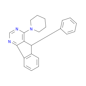 5-phenyl-4-(piperidin-1-yl)-5h-indeno[1,2-d]pyrimidine