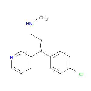 2-Propen-1-amine, 3-(4-chlorophenyl)-N-methyl-3-(3-pyridinyl)-