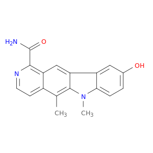 6H-Pyrido[4,3-b]carbazole-1-carboxamide, 9-hydroxy-5,6-dimethyl-