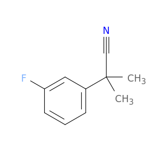 2-(3-Fluorophenyl)-2-methylpropanenitrile