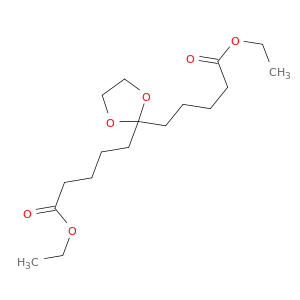 1,3-Dioxolane-2,2-dipentanoic acid, diethyl ester