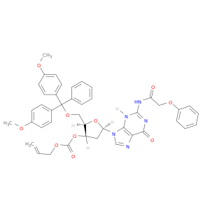 5'-O-(4,4'-Dimethoxytrityl)-N6-phenoxyacetyl-2'-deoxyadenosine-3'-O-succinic acid