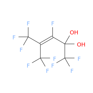 3-Pentene-2,2-diol, 1,1,1,3,5,5,5-heptafluoro-4-(trifluoromethyl)-