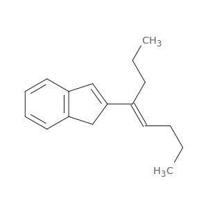 1H-Indene, 2-[(1E)-1-propyl-1-penten-1-yl]-