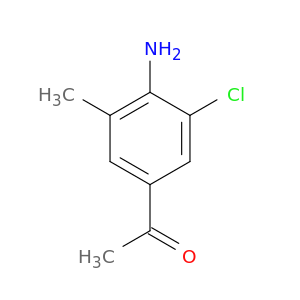 1-(4-AMINO-3-CHLORO-5-METHYL-PHENYL)-ETHANONE