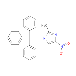 1H-Imidazole, 2-methyl-4-nitro-1-(triphenylmethyl)-