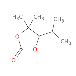 1,3-Dioxolan-2-one, 4,4-dimethyl-5-(1-methylethyl)-
