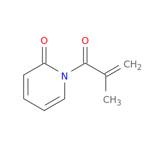 2(1H)-Pyridinone, 1-(2-methyl-1-oxo-2-propenyl)-