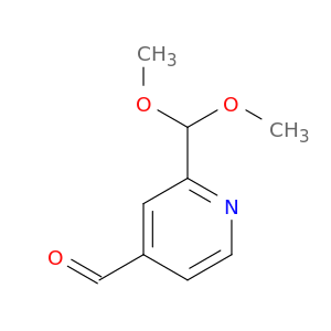 2-(Dimethoxymethyl)pyridine-4-carbaldehyde
