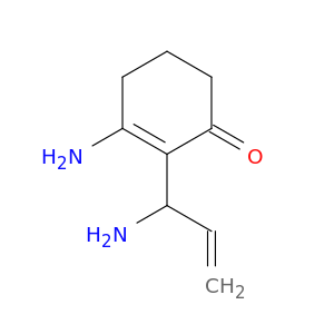 2-Cyclohexen-1-one, 3-amino-2-(1-amino-2-propen-1-yl)-