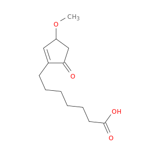 1-Cyclopentene-1-heptanoic acid, 3-methoxy-5-oxo-